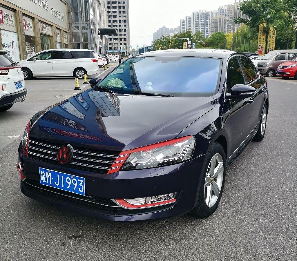 滁州未上牌大众帕萨特2014款18tsidsg御尊版蓝色手动挡