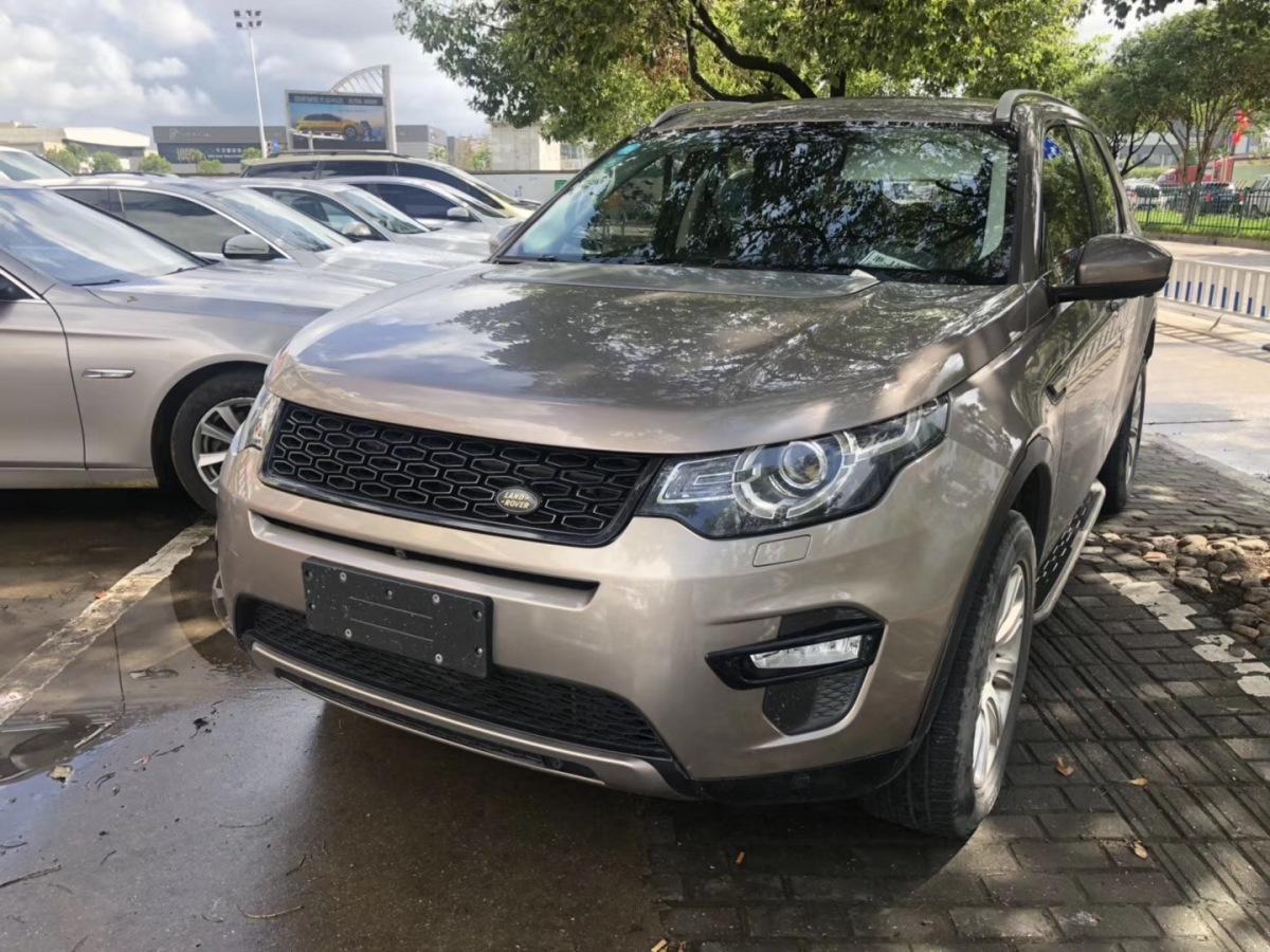 台州2016年8月路虎发现神行2016款20thseluxury香槟色手自一体