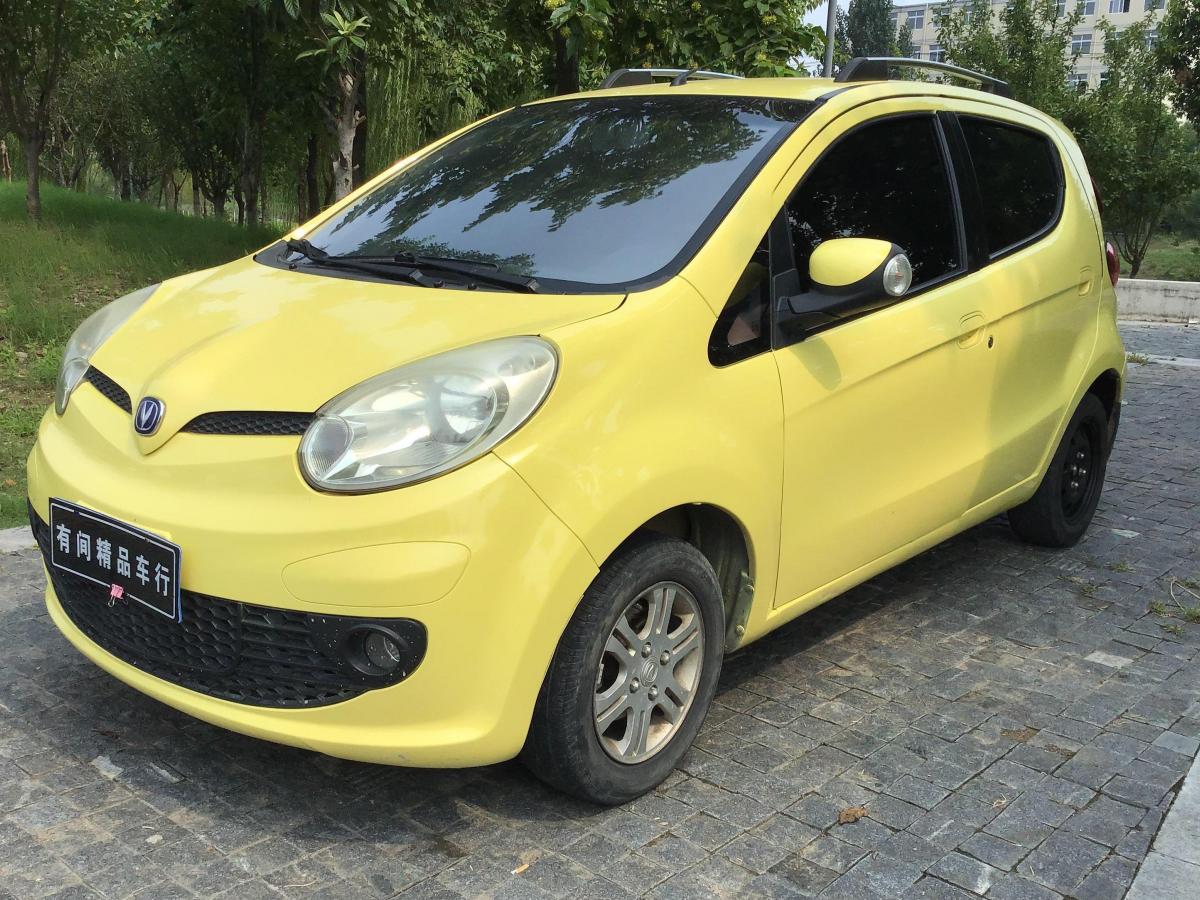 阜阳2012年1月minimini长安奔奔mini2012款10l手动亲情版国iv黄色手动