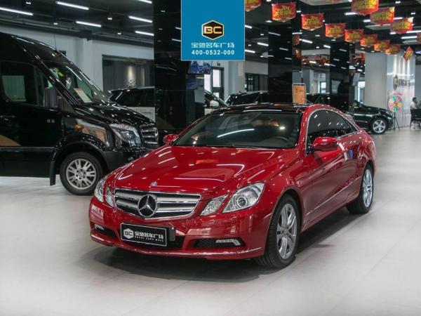 奔驰 奔驰E级  2009款 E 350 Coupe