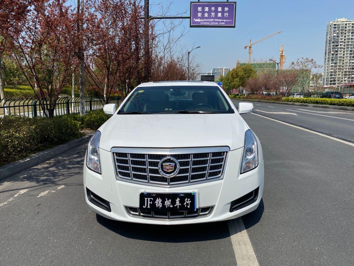 杭州2015年5月凯迪拉克xts2015款28t舒适型白色手自一体