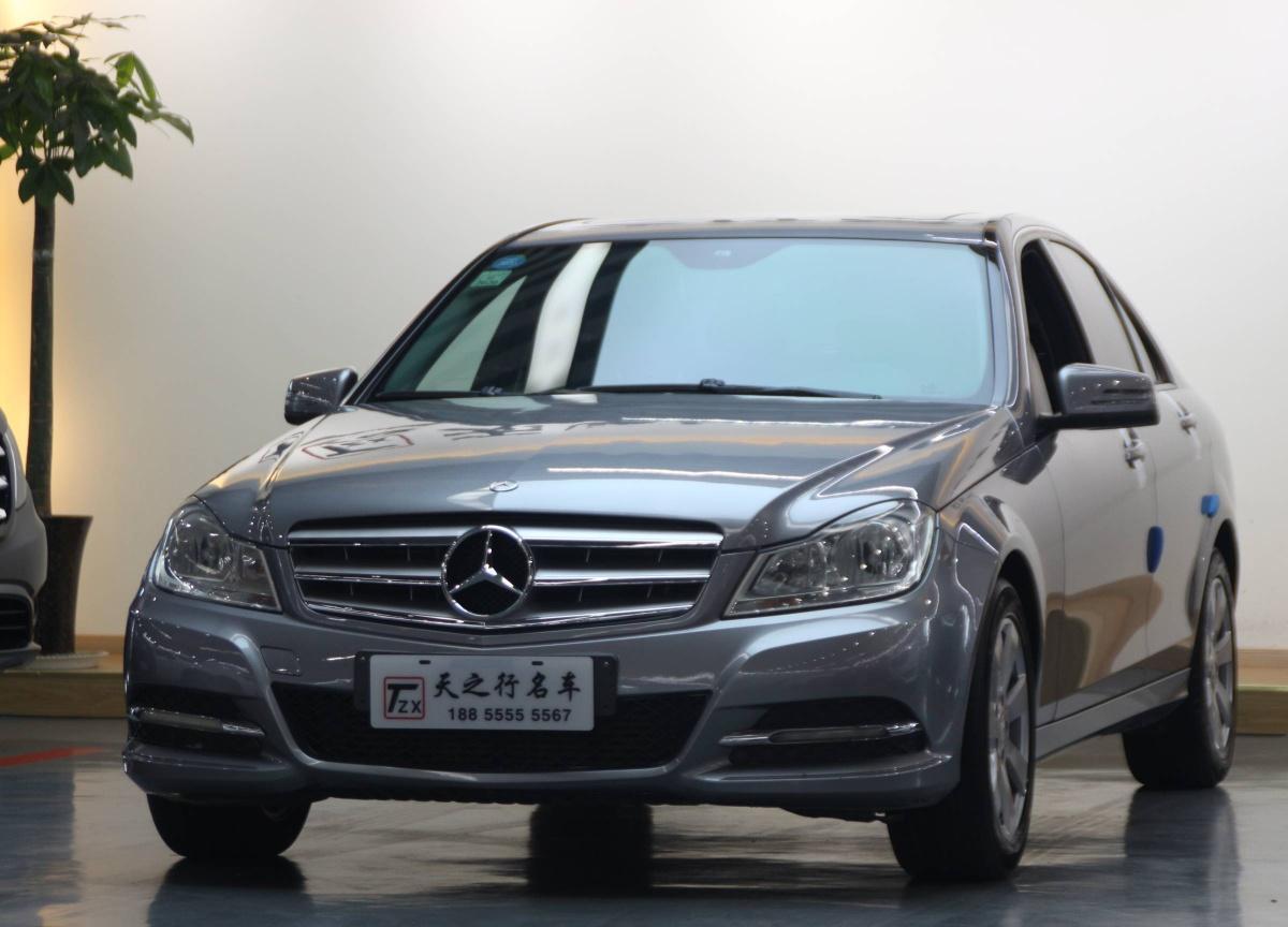 合肥2013年5月奔驰奔驰c级2013款c180cgi经典型银灰手自一体