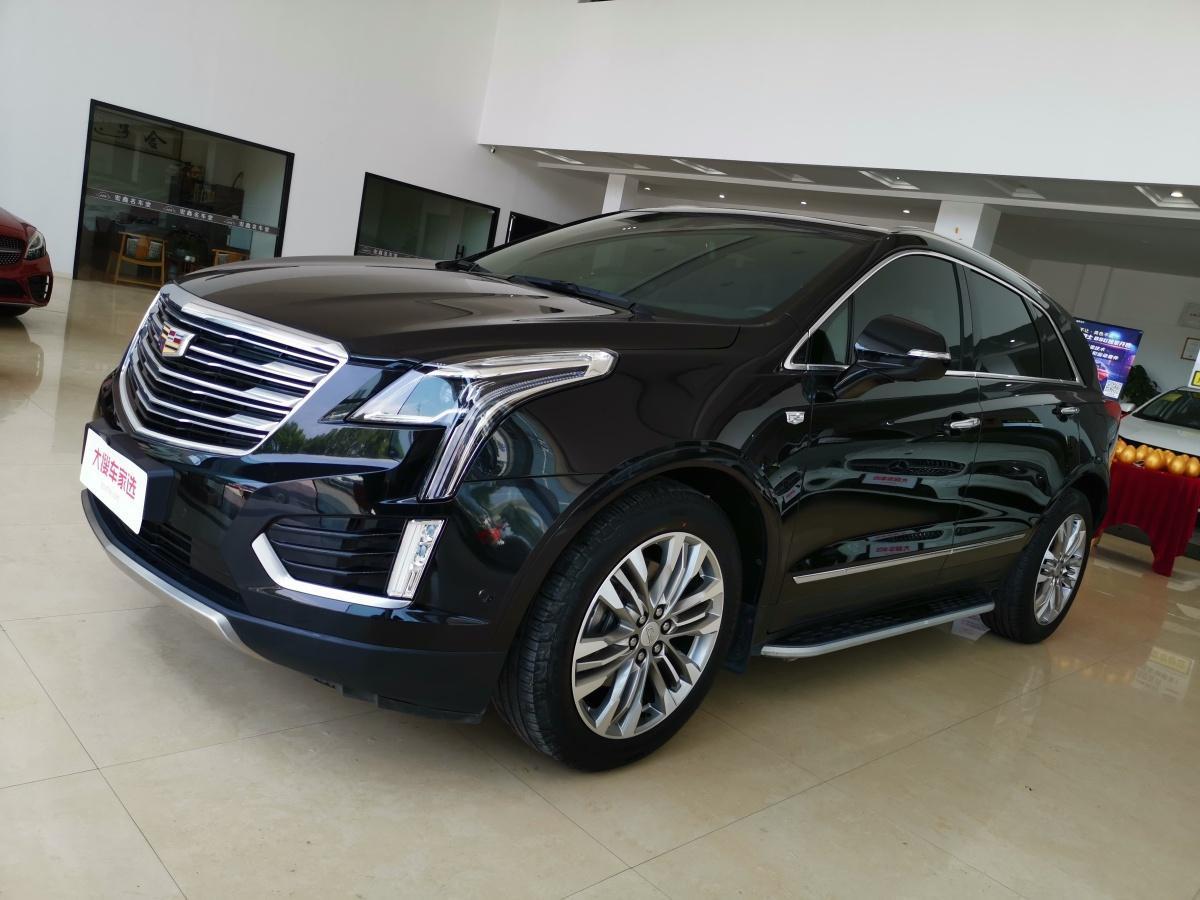 温州2017年7月凯迪拉克xt52016款28t四驱领先型黑色手自一体
