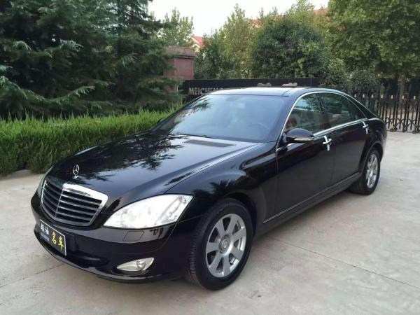 【济南】2007年11月 奔驰 s级 s350l 3.5 黑色 手自一体