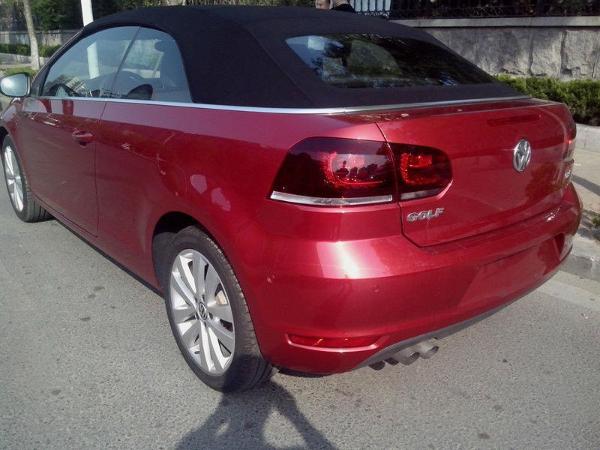 【青岛】2015年6月 大众 高尔夫 敞篷车 1.4t 豪华版 红色 手自一体