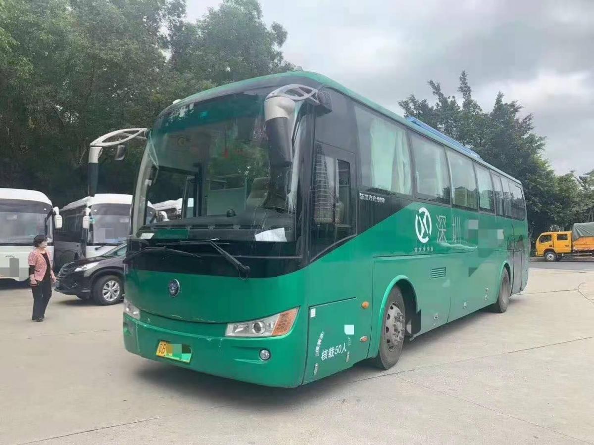 【深圳】2016年12月 多台50座有质保陆地方舟纯电动客车 绿色 手动挡