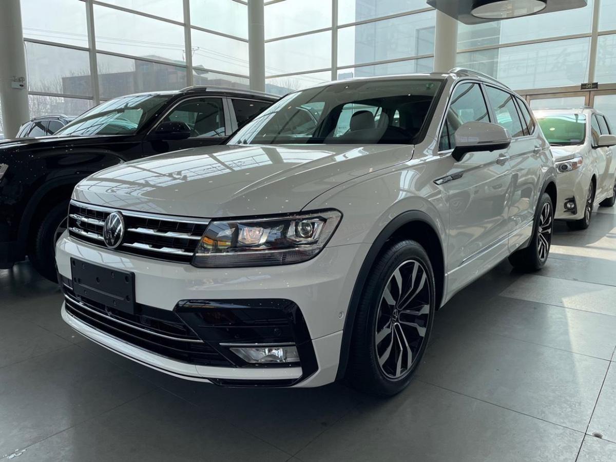 锦州2021年3月大众途观l2021款330tsi自动两驱rline越享版白色手自