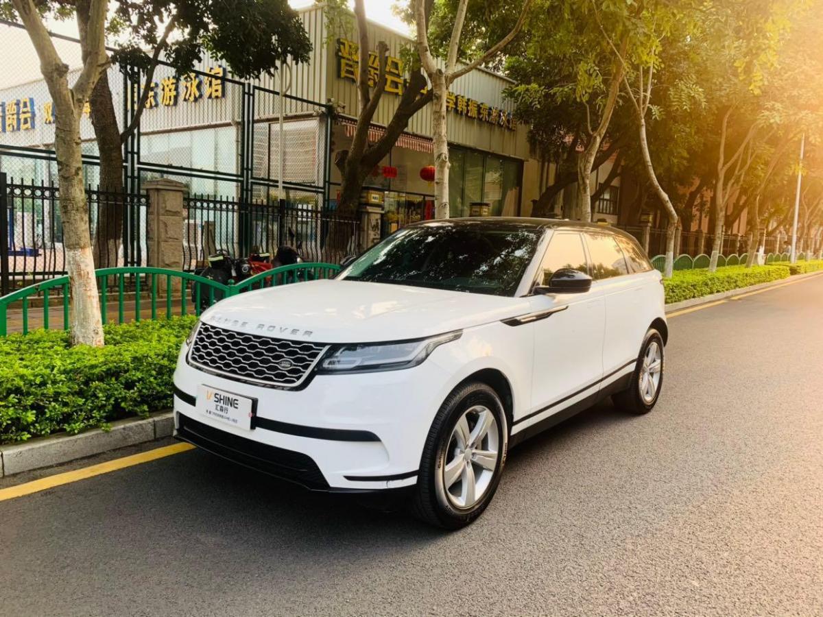 厦门2020年8月路虎揽胜星脉2020款p250白色手自一体