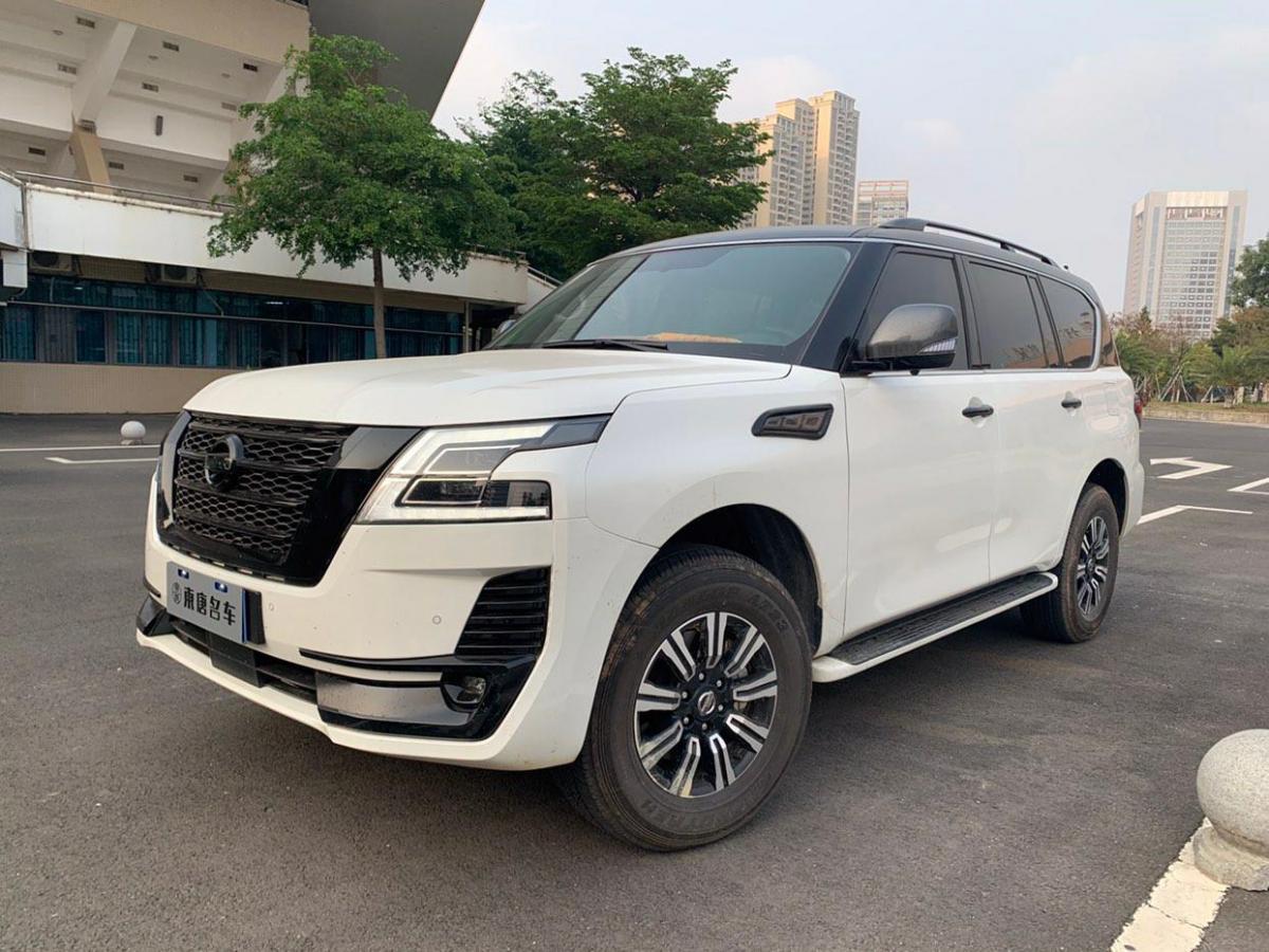 湛江2020年12月日产途乐2018款40l铂金型白色手自一体
