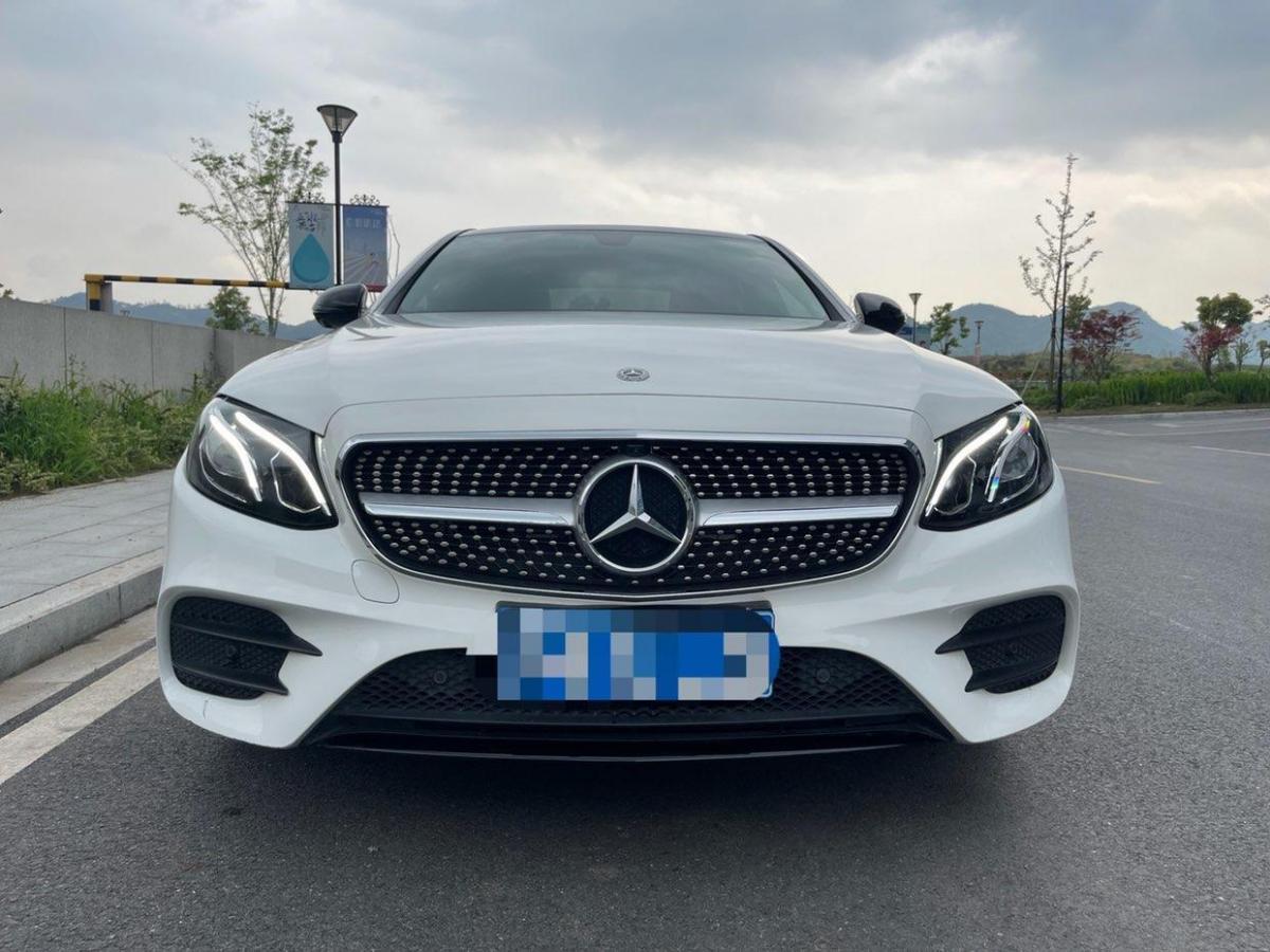 温州2019年7月奔驰e260进口2019款运动版白色自动档