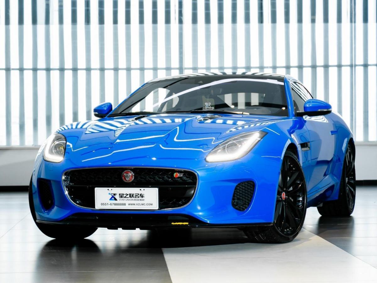 合肥2019年6月捷豹ftype0220t硬顶版蓝色自动档