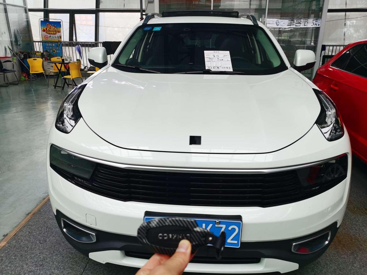 合肥2019年11月领克领克012019款20t两驱耀pro版国v白色手自一体