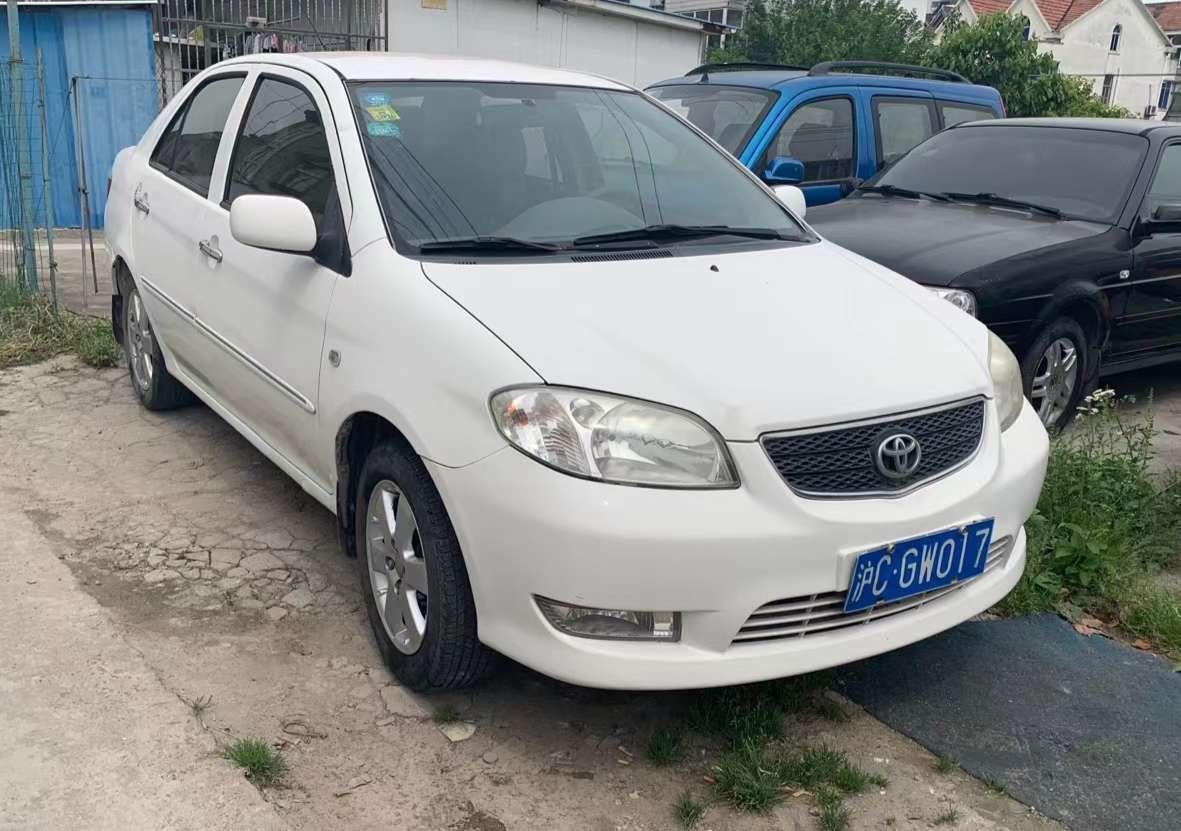 上海2005年10月丰田威驰2005款15lglsat白色自动档