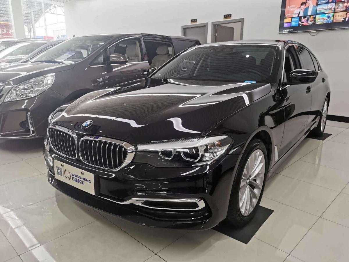 长沙2019年9月宝马宝马5系2019款530li领先型豪华套装黑色手自一体
