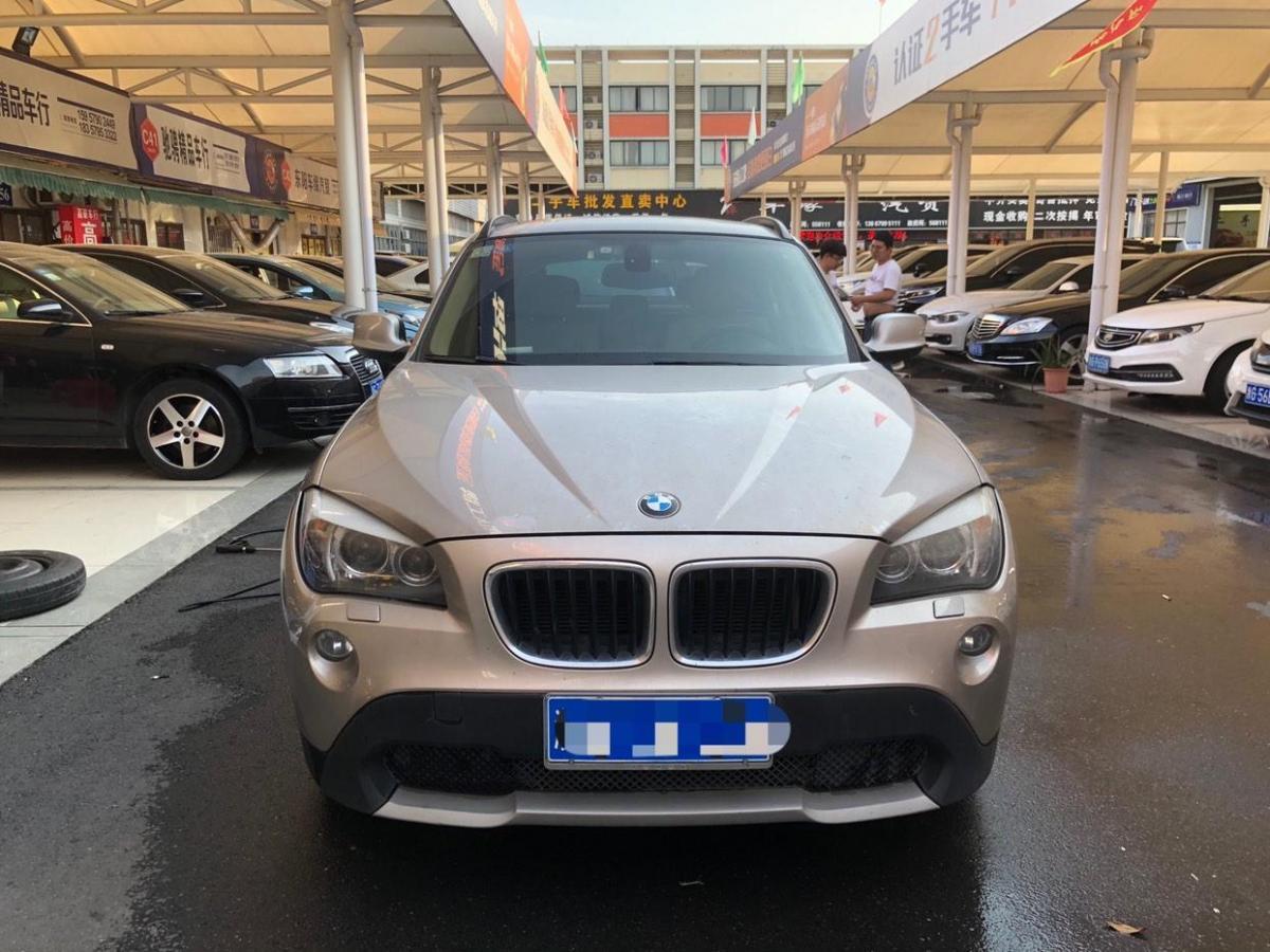 金华2012年8月宝马宝马x12012款sdrive18i豪华型香槟色手自一体