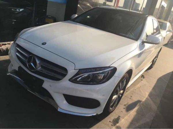 南京2016年3月奔驰奔驰c级2016款c20020t白色手自一体
