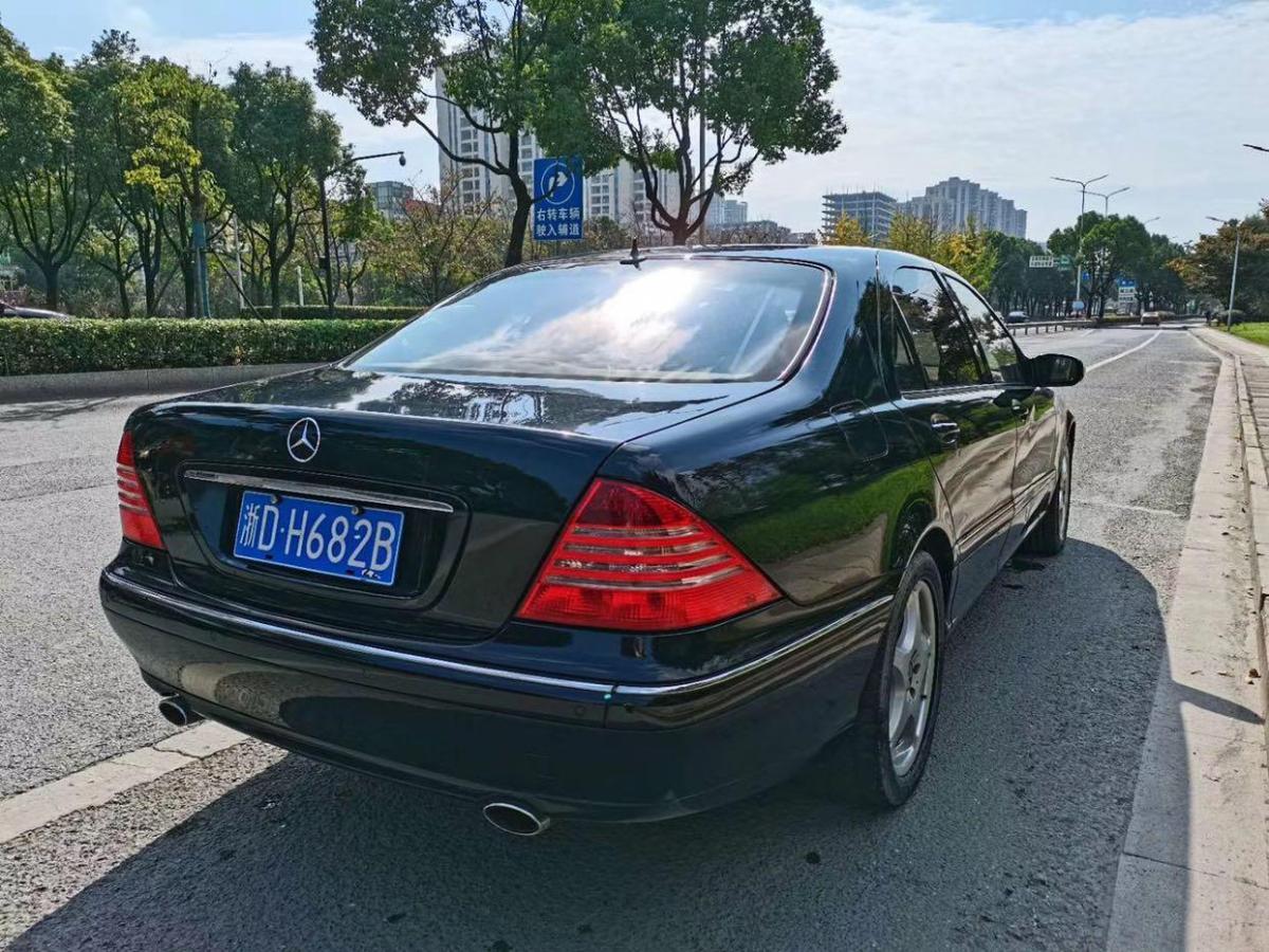 【绍兴】2003年6月 奔驰 奔驰s级 2004款 s 600 手自一体