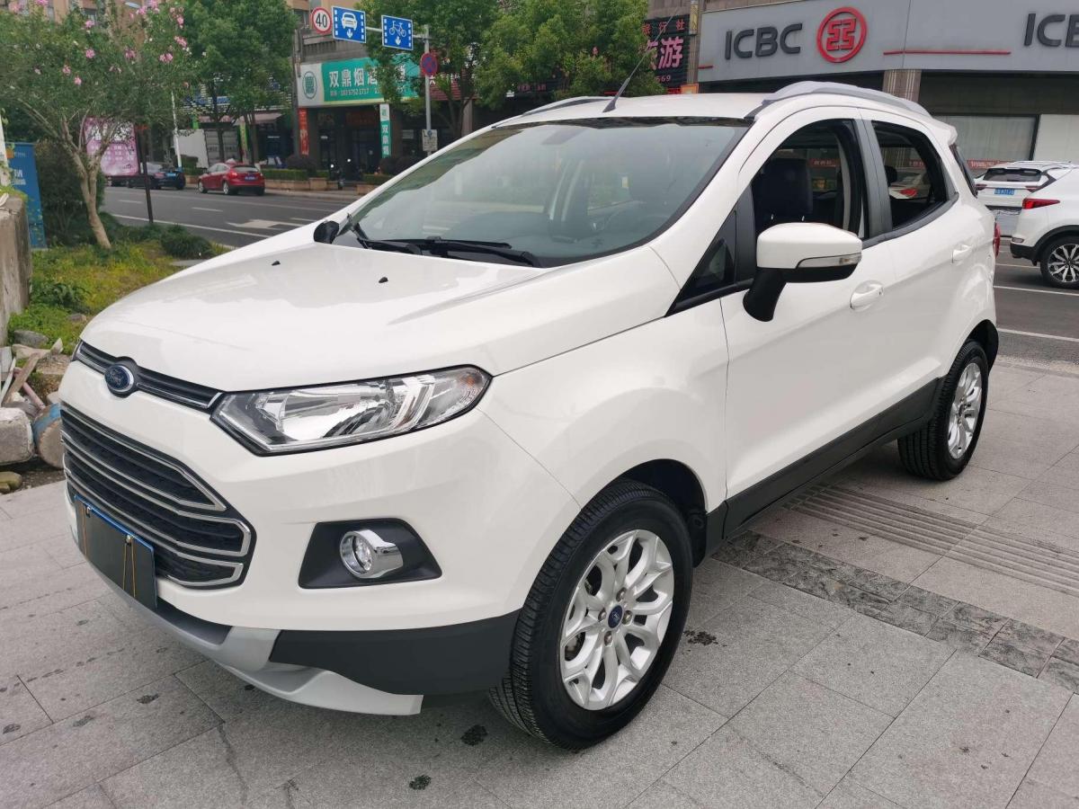 【绍兴】2017年9月 福特 翼搏 2017款 1.5l 自动风尚型 自动档