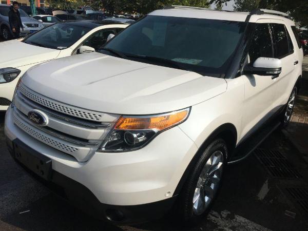 北京2013年12月福特探险者探险者2013款35l尊享型白色自动档