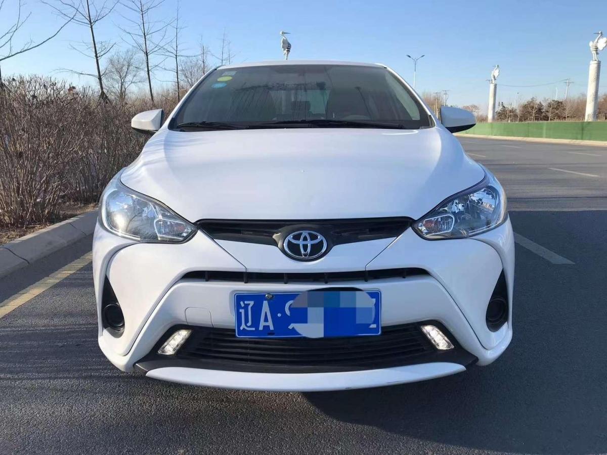 沈阳2018年6月丰田yarisl致享2018款15gcvt冠军限量版白色自动档