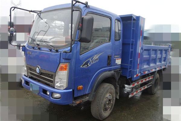 【遂宁】2014年12月 重气王牌农用自卸车 蓝色 手动挡