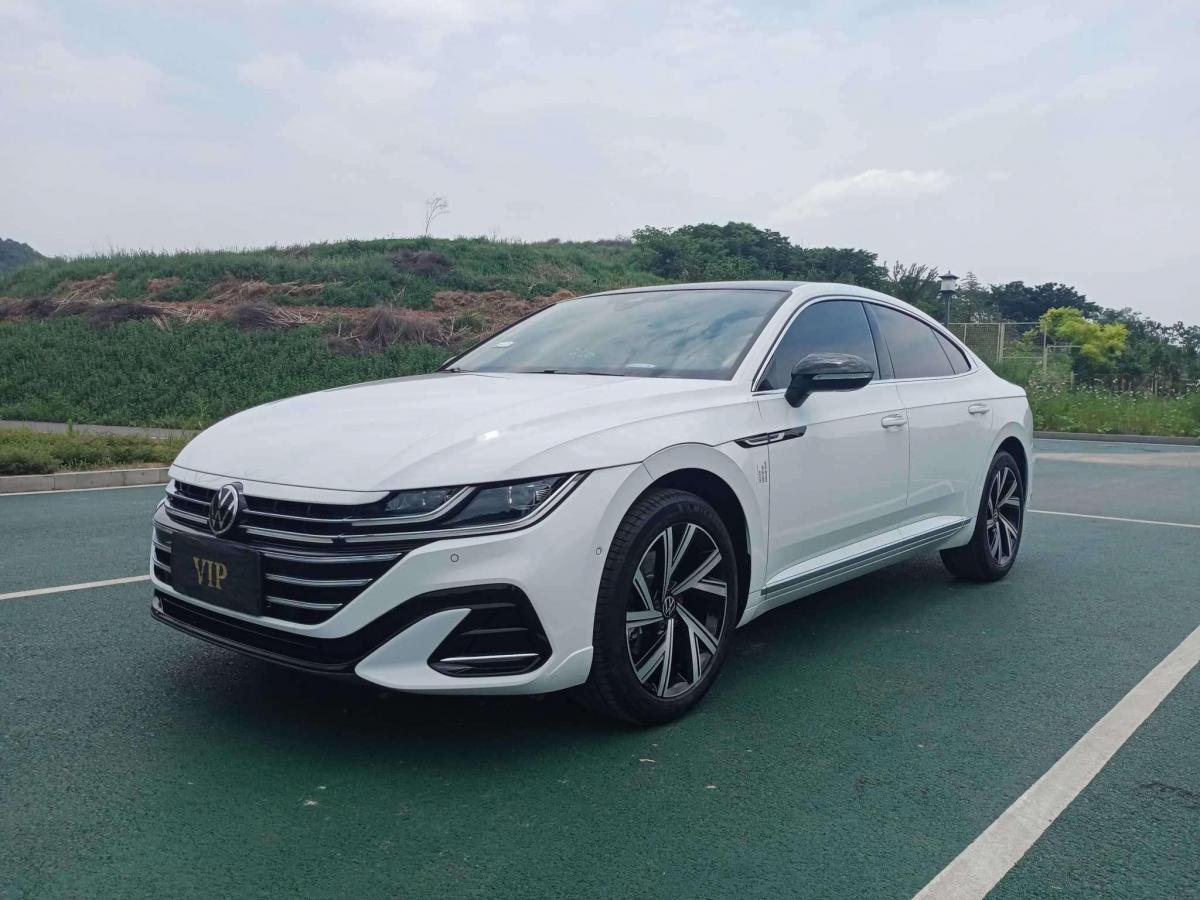 金华2021年3月大众一汽大众cc2021款380tsi夺目版白色自动档