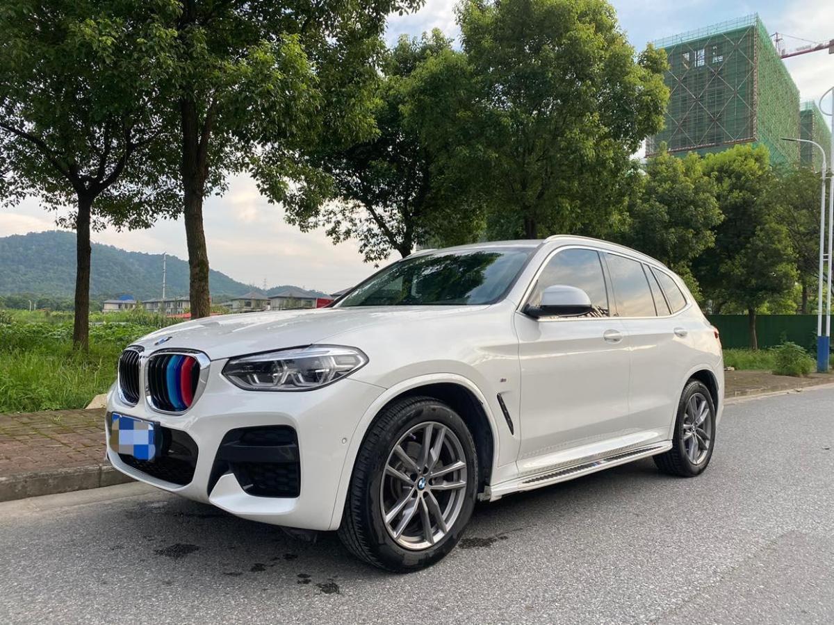 池州2019年11月宝马宝马x32020款xdrive28im运动套装白色手自一体