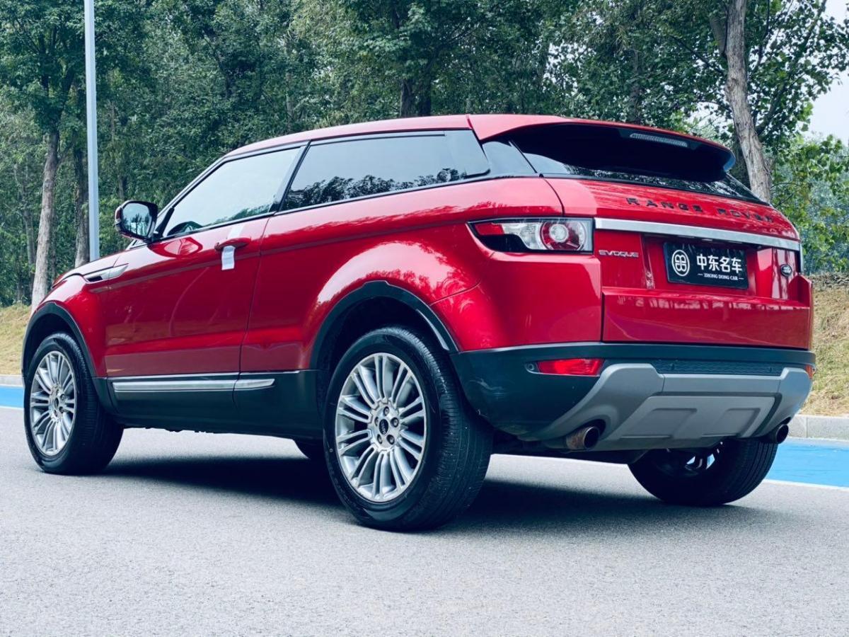 【济南二手车】2012年10月_二手路虎 揽胜极光 2012款 2.