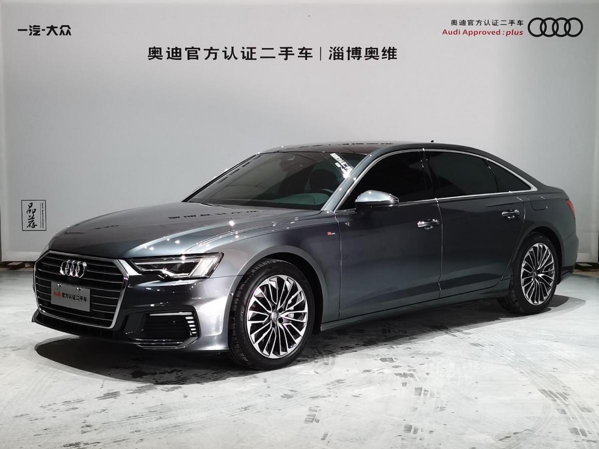 淄博2021年3月奥迪奥迪a6l新能源2020款55tfsiequattro灰色自动档