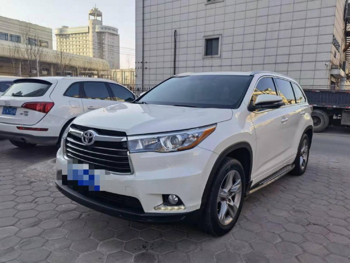 【白山二手车】2016年11月_二手丰田 汉兰达 _价格23.