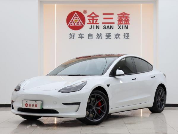 特斯拉 Model 3  2019款 Performance高性能全轮驱动版