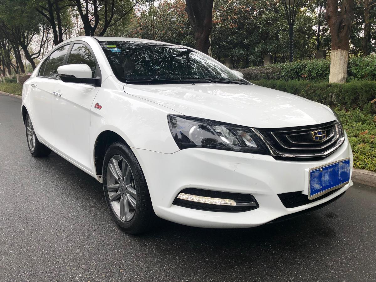 合肥2017年08月吉利帝豪2017款15l手动百万向上版白色自动档