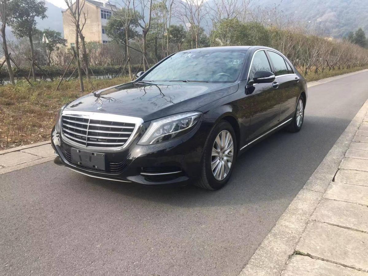 2014年08月奔驰奔驰s级2014款s320l30t商务型黑色自动档