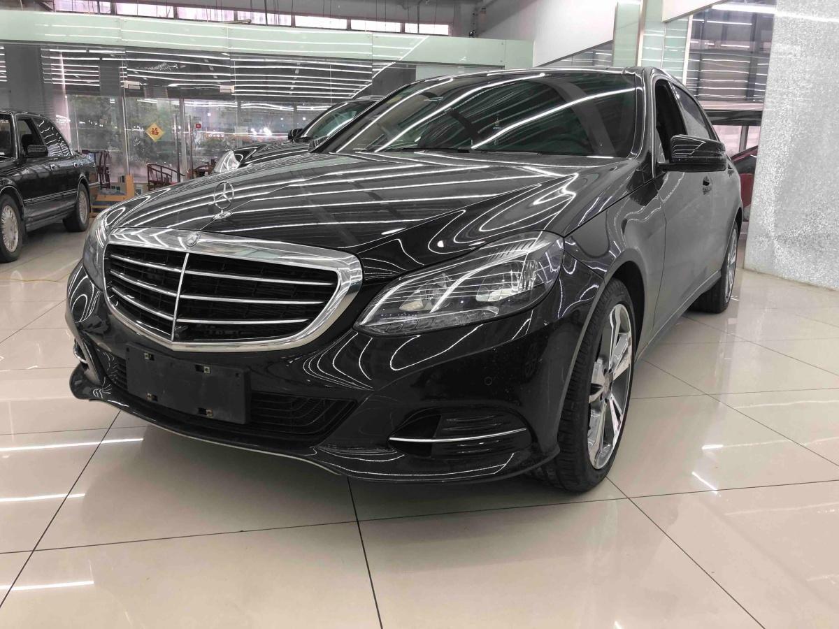 杭州2014年11月奔驰奔驰e级2015款e320l30t4matic豪华型黑色手自一体