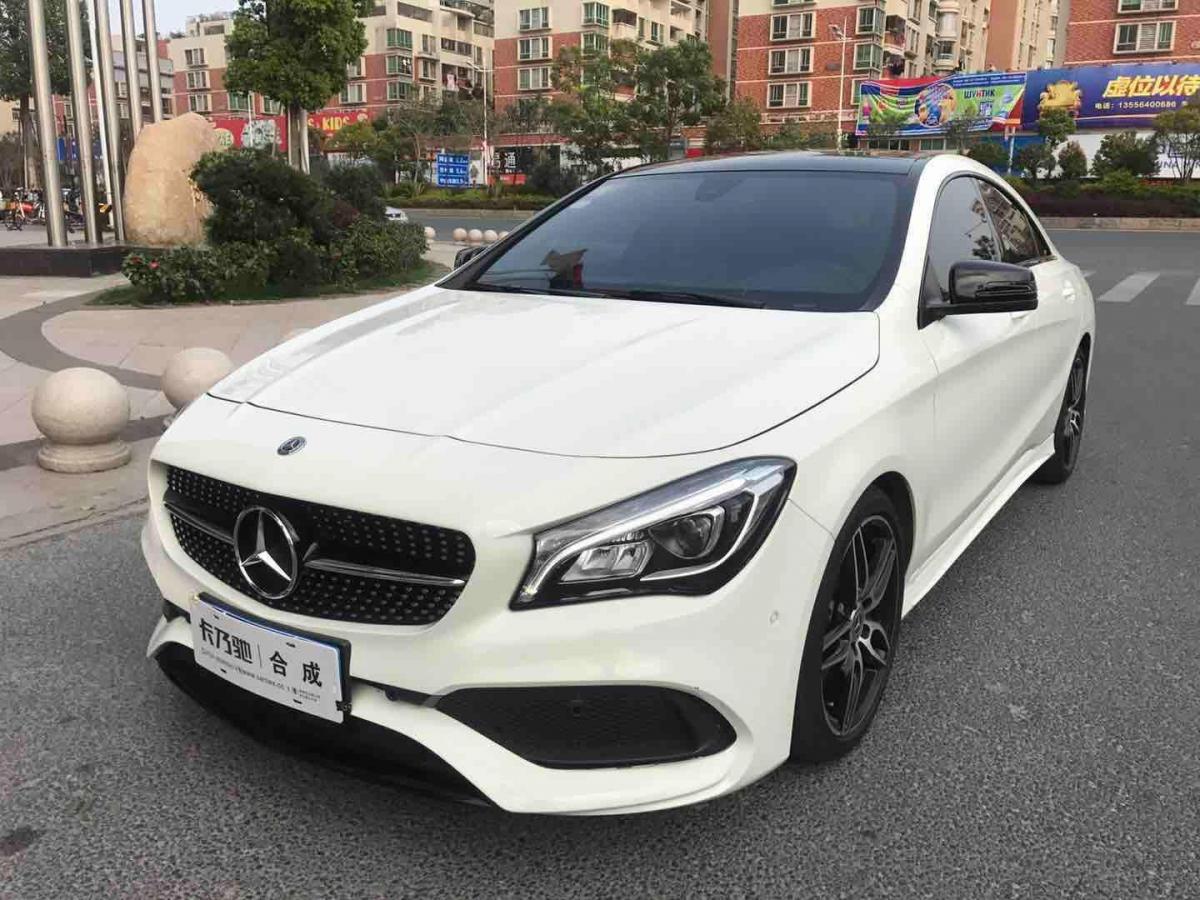 汕头2018年3月奔驰奔驰cla级2018款cla22020t4matic白色自动档