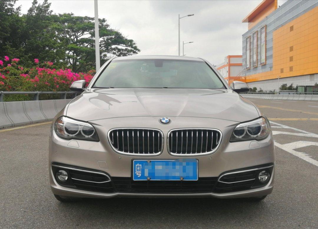 廊坊2016年12月宝马宝马5系2017款525li20t豪华设计套装香槟色自动档