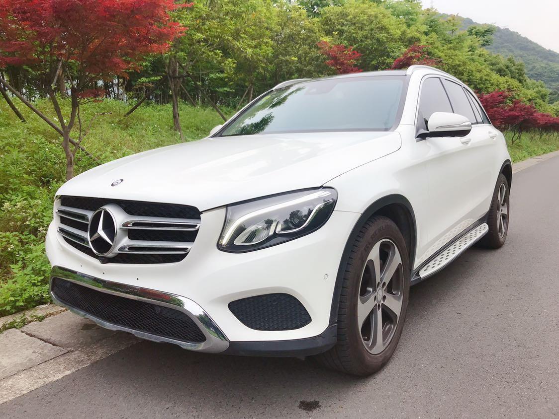 台州2016年3月奔驰奔驰glc2016款glc2604matic豪华型白色手自一体