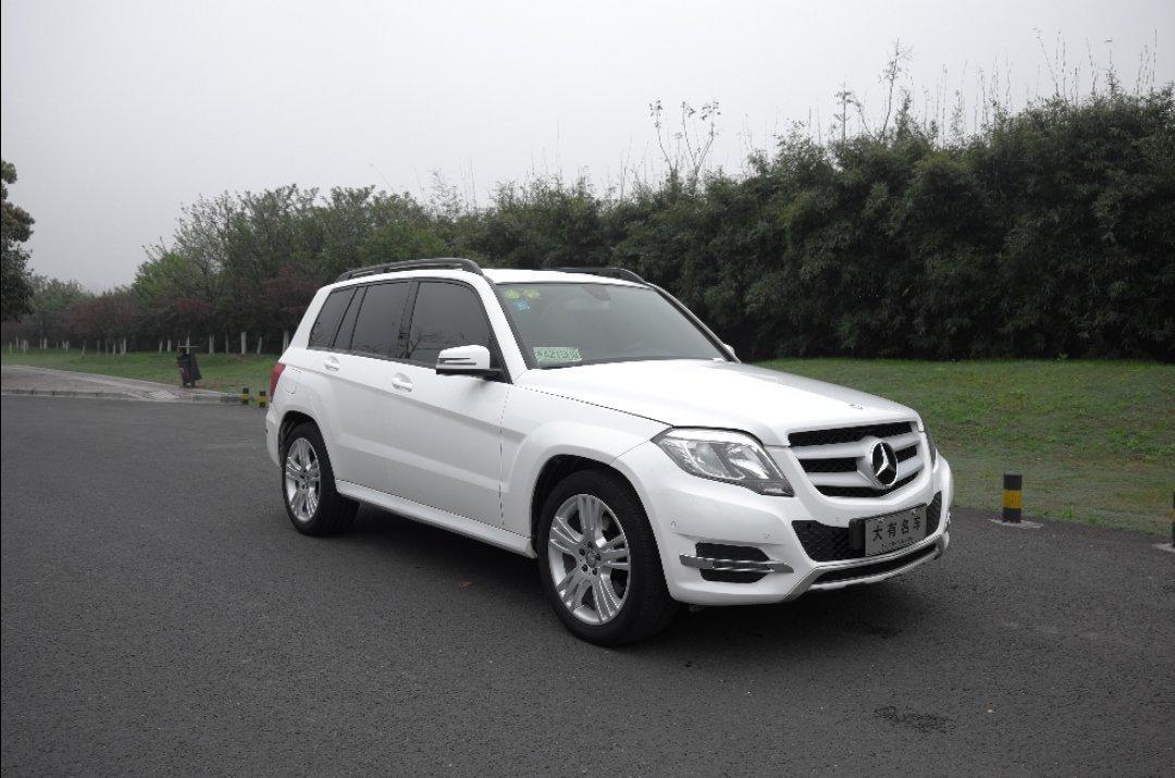 长沙2013年9月奔驰奔驰glk级glk300动感型白色自动档