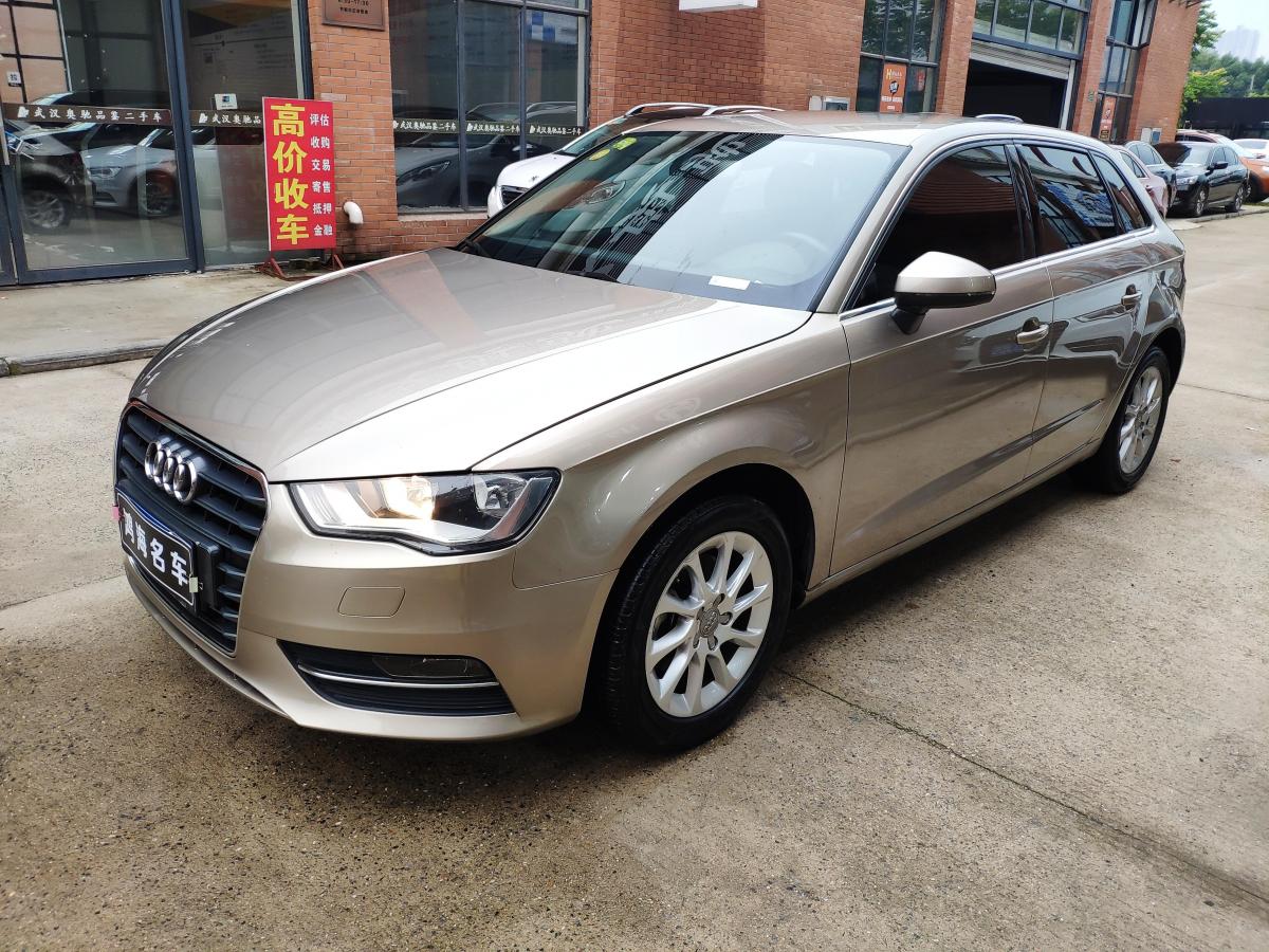 武汉2016年10月奥迪奥迪a32016款sportback35tfsi进取型香槟色自动档