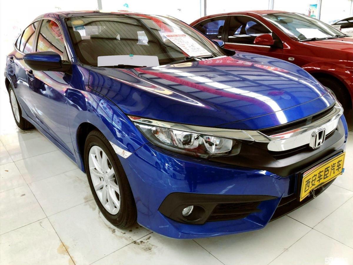 辽源2017年4月本田思域2016款180turbocvt舒适版蓝色自动档