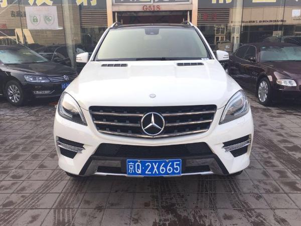 奔驰 ML级  2012款 ML350 3.5L 4MATIC 动感型