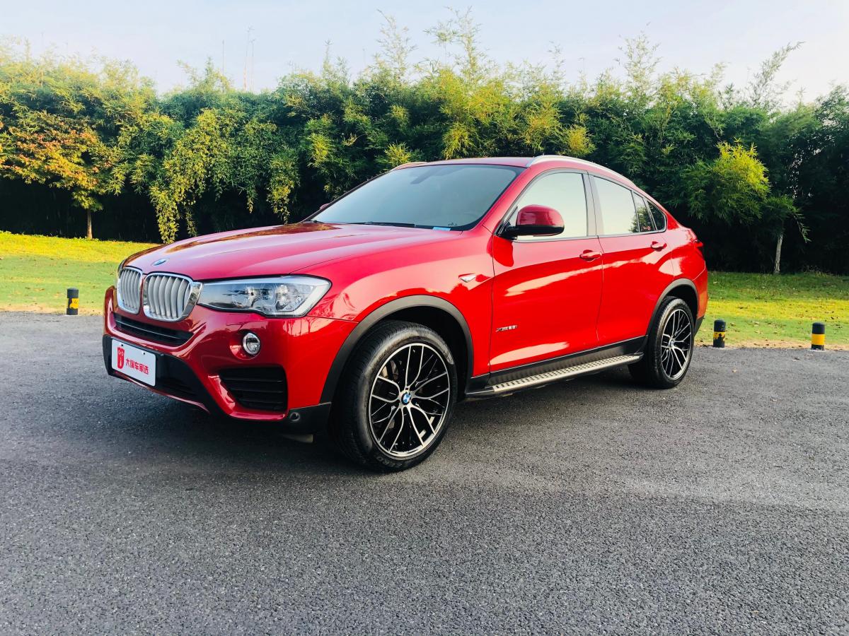 长沙2016年3月宝马宝马x42014款xdrive28i领先型红色自动档