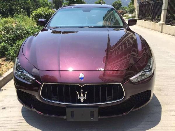 【台州】2014年9月 玛莎拉蒂 ghibli 3.0t 自动档