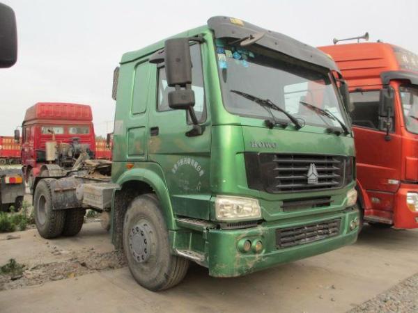 【济宁】2011年5月 二手陕汽奥龙双驱336马力半挂车 红色 手动挡