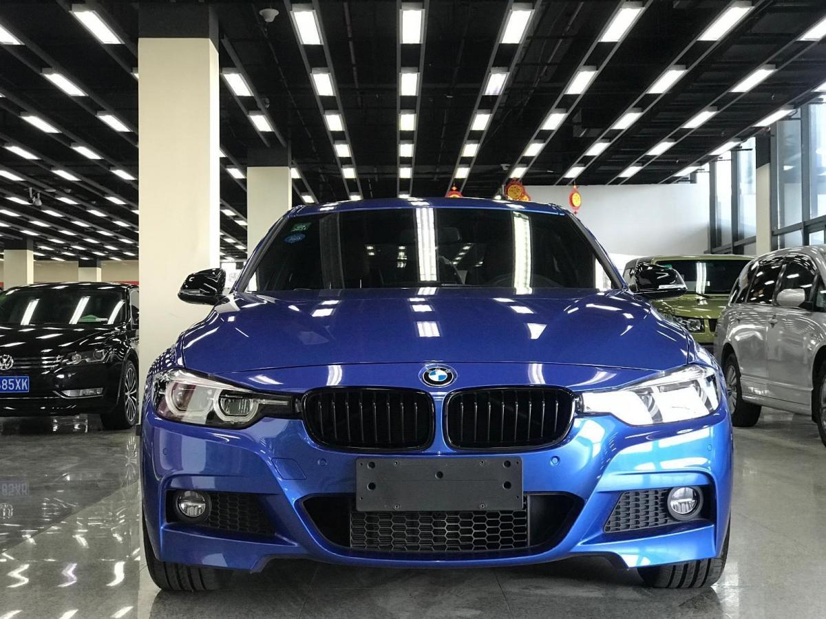 南京2019年1月宝马宝马3系2019款320im运动曜夜版蓝色自动档