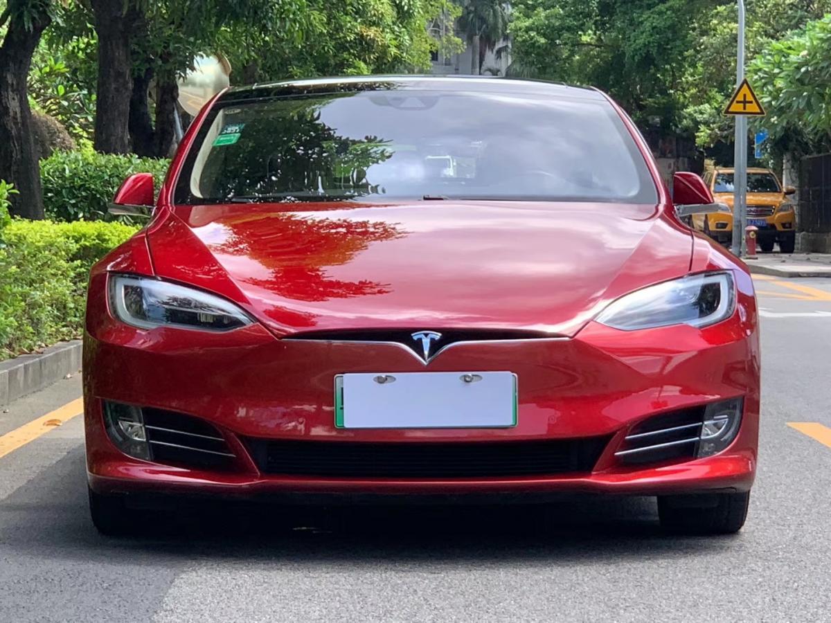 【深圳】2017年1月 特斯拉 model s model s 90d 红色 自动档