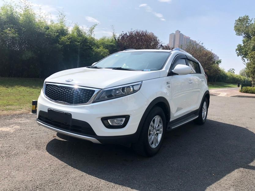 长沙2017年1月起亚智跑2015款20l自动两驱版gl白色手自一体