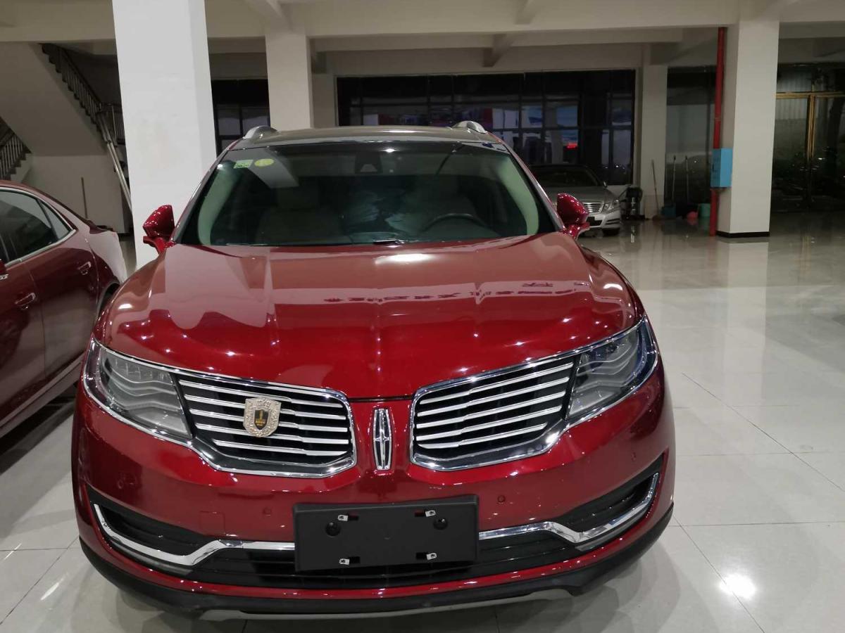 邵阳2016年8月林肯mkx2018款27t四驱尊耀版红色手自一体