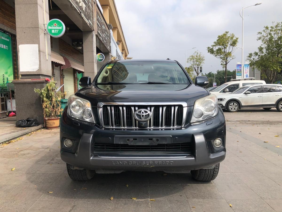 河源2010年12月丰田普拉多2010款40l自动vxnavi黑色手自一体