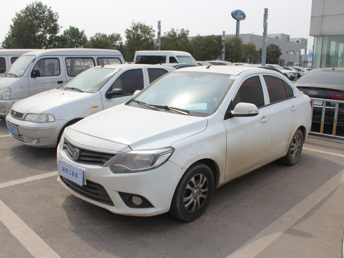 济南2016年2月长安悦翔v32015款14l手动温馨型国iv白色自动档